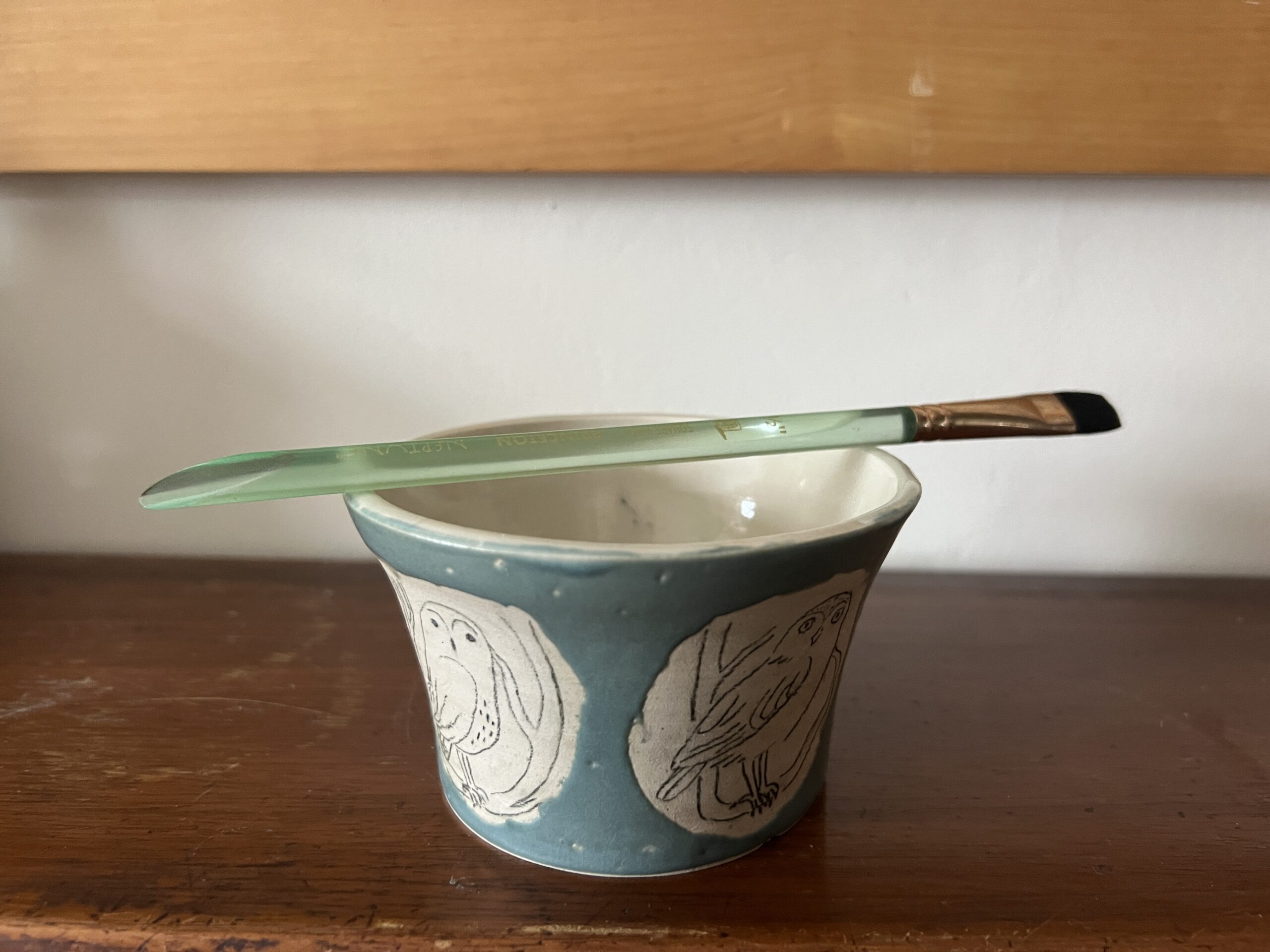 Limited edition handmade ceramic Owl trinket dish (UK ONLY) - please read the description