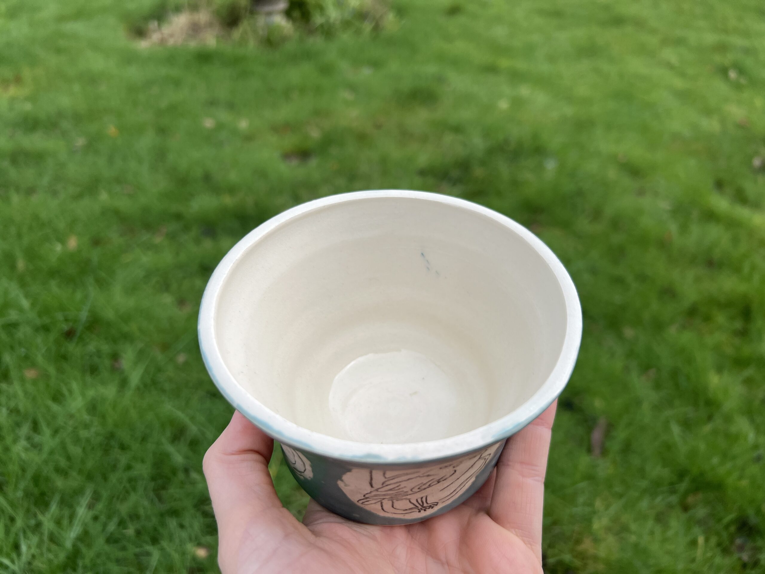 Limited edition handmade ceramic Owl trinket dish (UK ONLY) - please read the description